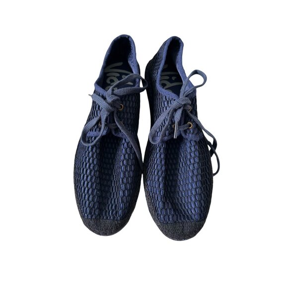 VIDORRETA Men's Navy Black Espadrilles Flats Size 46 / 13 NEW NWOB - Picture 3 of 8